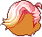 Black Cool Kid Hair, red