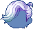 Black Cool Kid Hair, purple