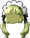 Aster Hair Mod - Black, green