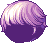 Black Milk Tea Hair, purple