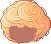 Long Artist's Hair, orange