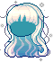Black Prim Air Hair, blue