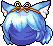 Black Moonbeam Hair, blue