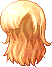 Black Glossy Hair, blonde