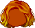Dark Night Hair, orange