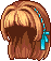 Black Yuna Hair, brown