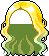 Black Romantic Girl Hair, blonde