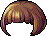 Black Pageboy Hair, brown