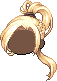 Polearm Warrior Hair, blonde