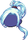 Polearm Warrior Hair, blue