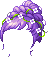 Black Scented Hair, purple