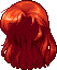 Silky Hair, red