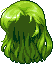 Silky Hair, green