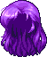 Silky Hair, purple