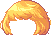 Black Dragon Master Hair, orange