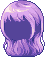 Black Phantom Hair, purple