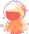 Dazzling Hair, orange