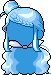 Xia Hair, blue
