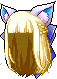Black Izuna Hair, blonde
