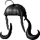 Long Twin Tails Hair