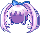 Angelic Wings Hair, purple