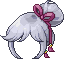 Black Raised Ribbon Hair