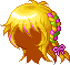 Black Highlighted Braid Hair, blonde