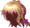 Black Highlighted Braid Hair, brown