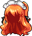 Black Mont Blanc Hair, orange