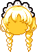Black Choux Hair, blonde
