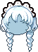 Black Choux Hair, blue