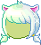 Mouse-girl Hair, green