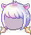 Mouse-girl Hair, purple