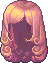 Elegant Knee-length Hair, brown