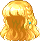 Long Wavy Unibraid Hair, blonde