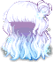Black Luxurious Locks, blue