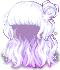 Black Luxurious Locks, purple