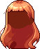 Choppy Bangs, orange