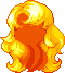 Black Crescent Hair, blonde