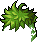 Black Crimsonheart Hair, green