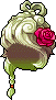 Black Glona Hair, green