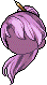 Black Dr. Jang Hair, purple