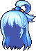 Aqua Hair, blue
