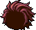 Tanjiro Hair, purple