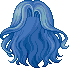 Boss Verus Hilla Hair, blue