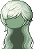 Boss Black Mage Hair, green