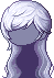 Boss Black Mage Hair, purple