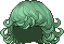 Terrible Tornado Hair, green