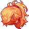 Time-Lashed Wanderer Hair, orange