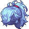 Time-Lashed Wanderer Hair, blue